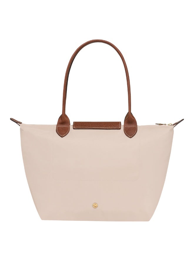 Longchamp Medium Tote Bag for Women, Foldable Bag With Zipper Shoulder Bag, Handbag for Travel, Work