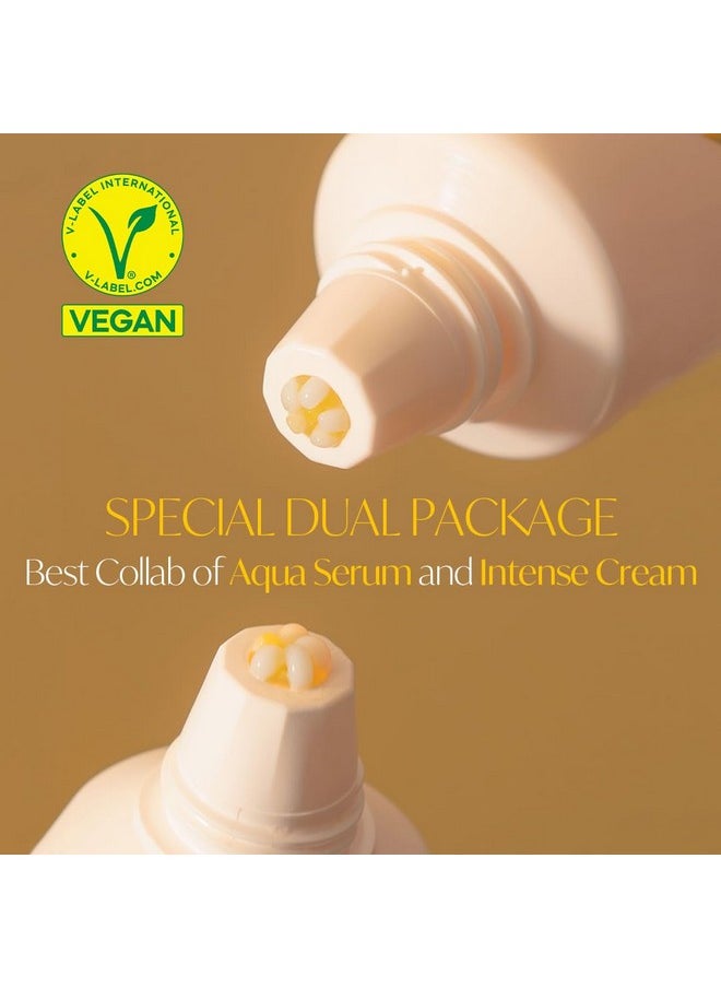 دالبا پيدمونت كريم D'Alba White Truffle Double Moisture Cream، مرطب نباتي، تركيبة مزدوجة مغذية وشد في أنبوب واحد (2.02 أونصة)  - Image 5