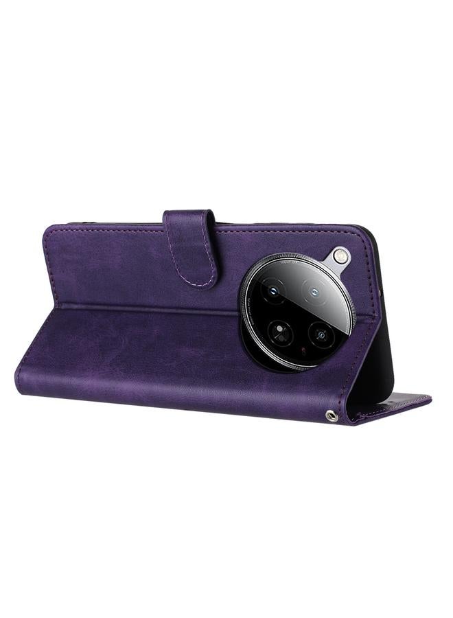 S-TOP Case For Infinix Zero 40 4G Solid Calf Texture Flip Leather Phone Case - Image 4