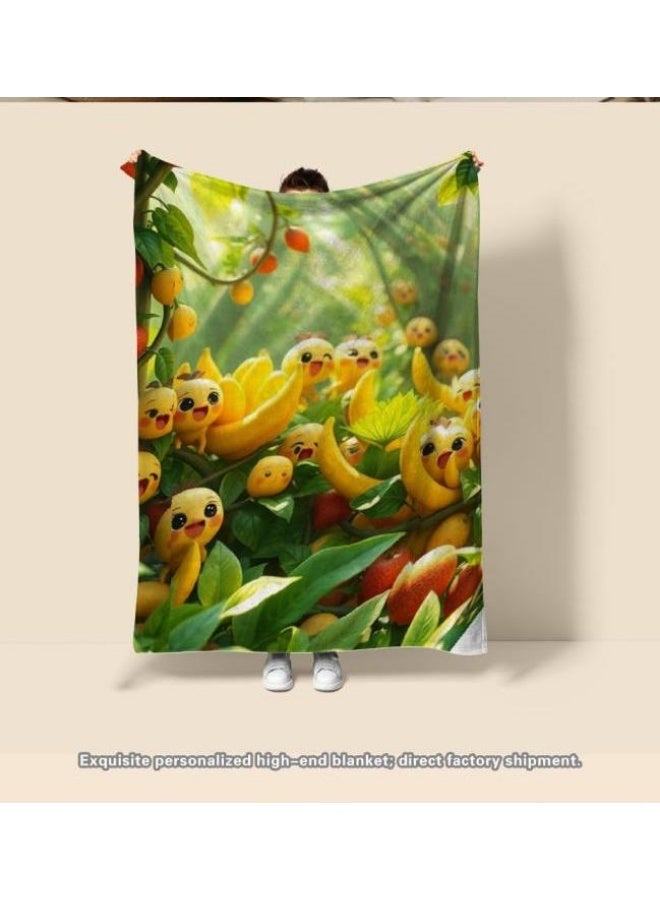 general Children's or student cartoon flannel thin blanket (warm and comfortable, suitable for sleep, games) 100cm*150cm - 70 - Image 4