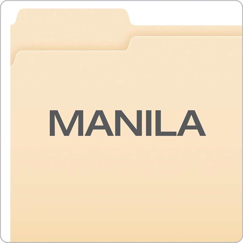 Pendaflex File Folders, Letter Size, 1/3 Cut, Manila, 250 per Box (752250) - Image 3