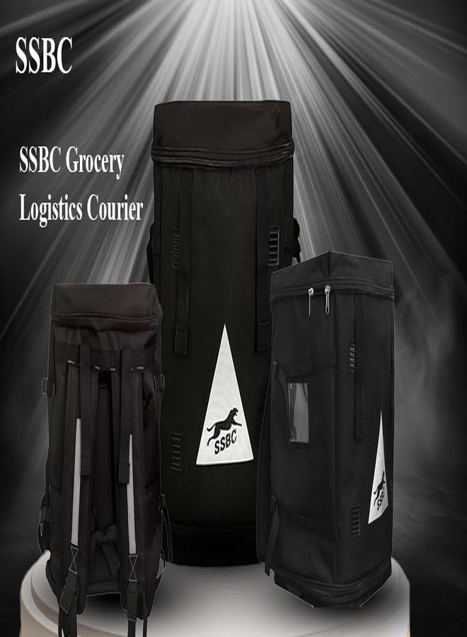 SSBC 3 Compartments E-Commerce, Courier, Logistics, Grofers, Ekart Insulated Backpack 127 Ltr For Multipurpose - Image 5