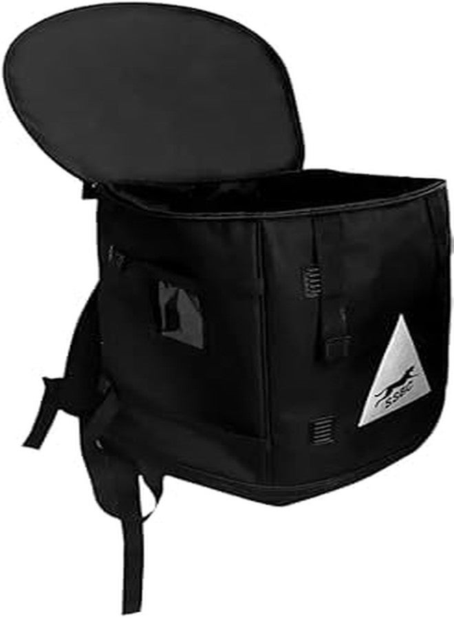 SSBC 3 Compartments E-Commerce, Courier, Logistics, Grofers, Ekart Insulated Backpack 127 Ltr For Multipurpose - Image 4