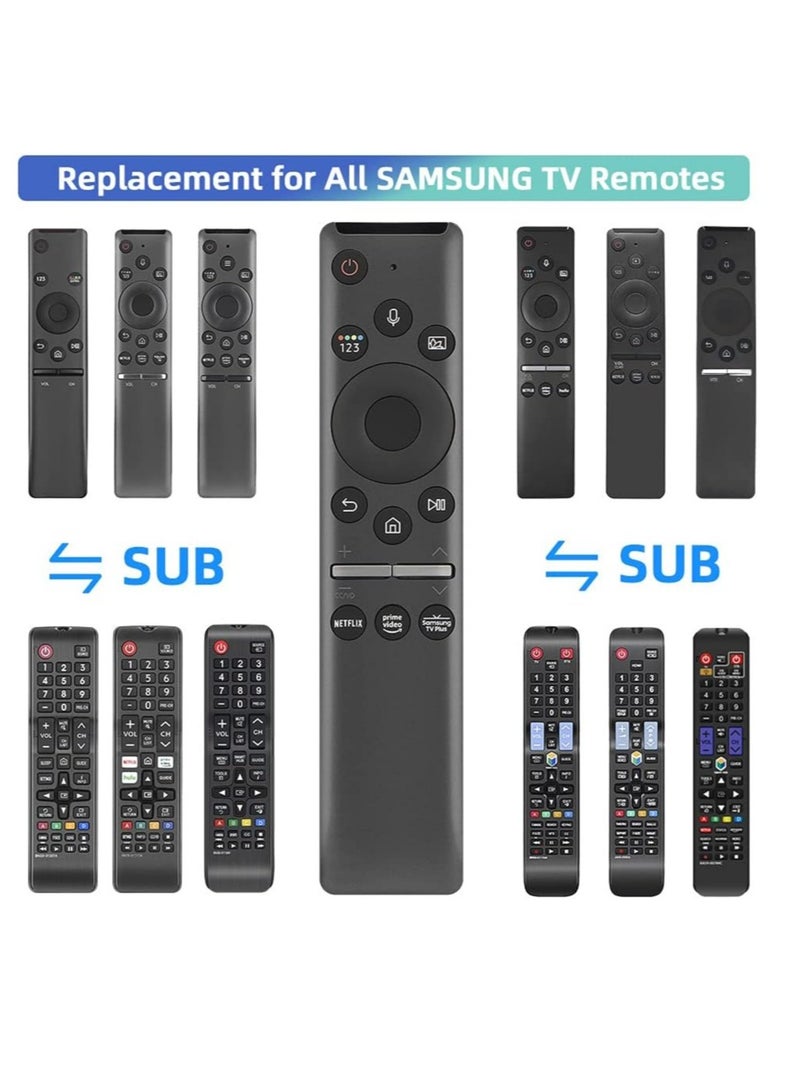 ELTRAZONE Universal Voice Remote Control for Samsung TV Remote All Samsung LED QLED UHD SUHD HDR LCD HDTV 4K 3D Curved Smart TVs, with Shortcut Buttons for Netflix, Prime Video, - Image 3