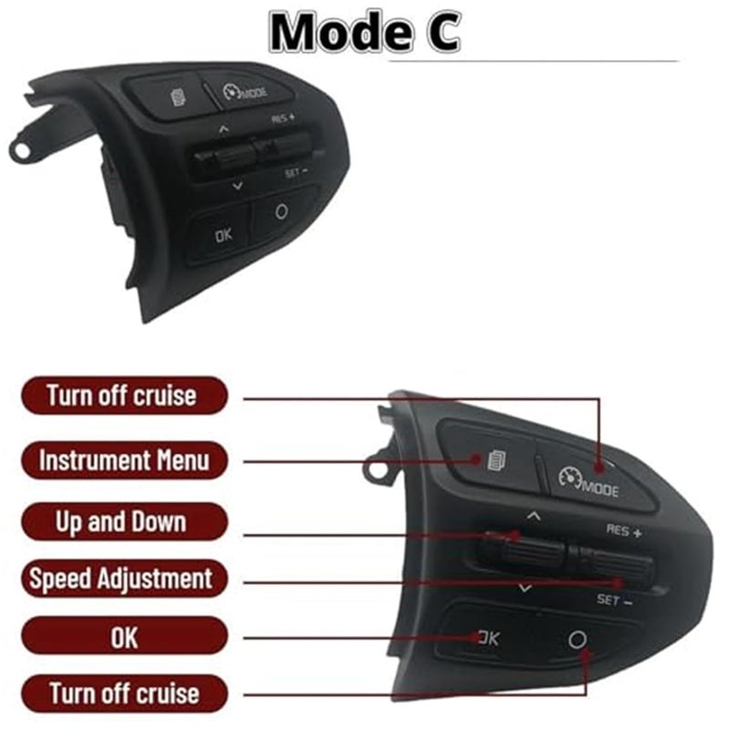 Vuzmode Car Cruise Control Button for Kia Models - Image 2