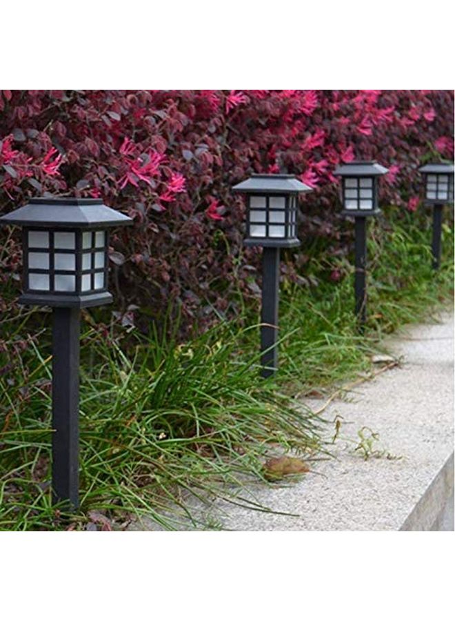 NIBEMINENT 2-Piece LED Solar Garden Lights Black 285x56x95ml - Image 5