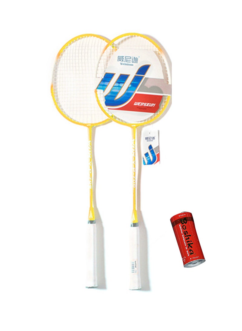 Weinixun Badminton Racket Durable Adult Set Training Dribbling - Image 1