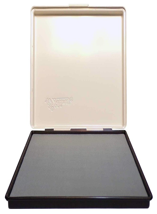 Uimprint Extra Large 8'' x 12'' Industrial Rubber Stamp Ink Pad in Metal Case, Dry (No Ink) Stamp Pad - Image 2