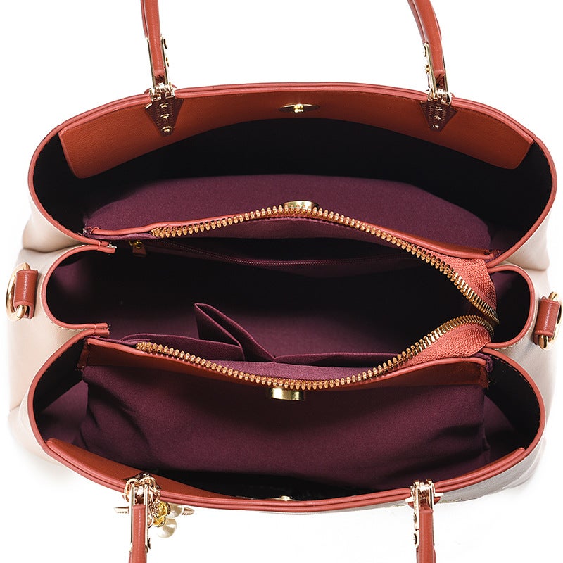 New Style Old Flower All-Match Large Capacity Bag Fashionable Trendy Handbag Advanced Sense All-Match Commuter Tote Bag - Image 5