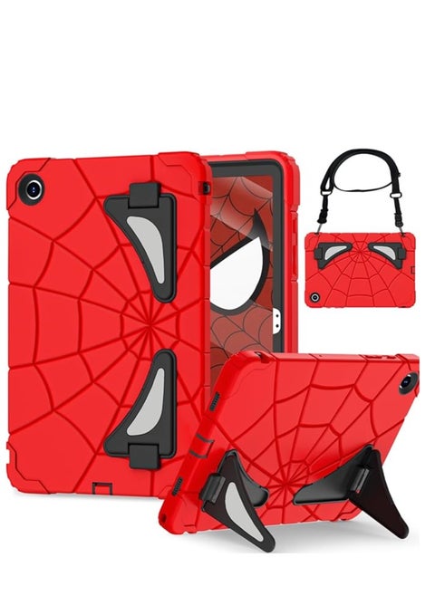 Case for Galaxy Tab A9 Plus Case Samsung Galaxy Tab A9 Plus Case Samsung Tab A9 Plus 11 Cases for Kids With Screen Protector Stand Thickned Cornor Shockproof Samsung Tab A9+ Case 11 Inch, Red Black