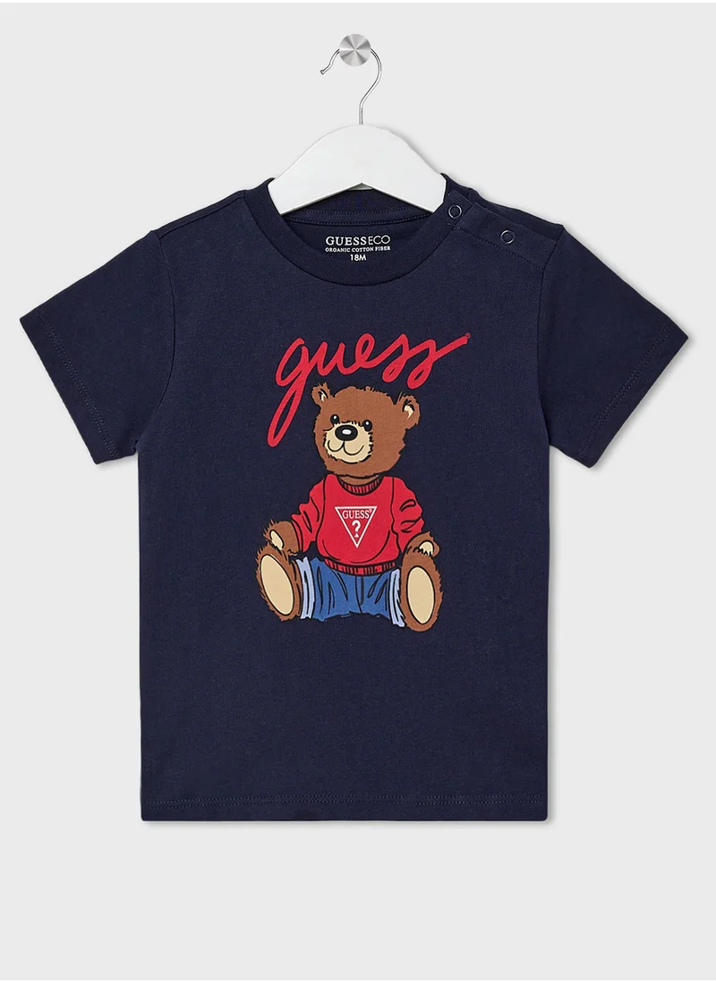 GUESS Kids Graphics Print  T-Shirt