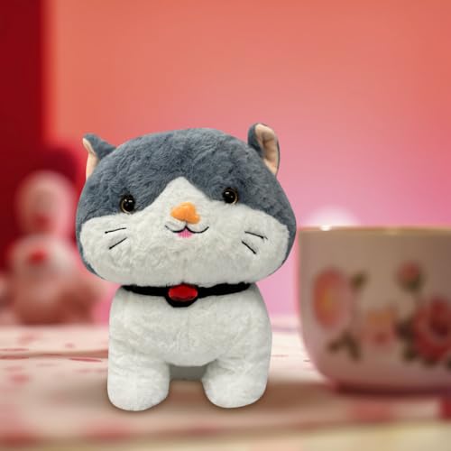 ADORA Cute Cat Soft Toy | Super Soft Stuffed Cat Plush Teddy | Adorable Small Cat Teddy Bear for Kids & Girls for Birthday & Special Occasions - Image 3