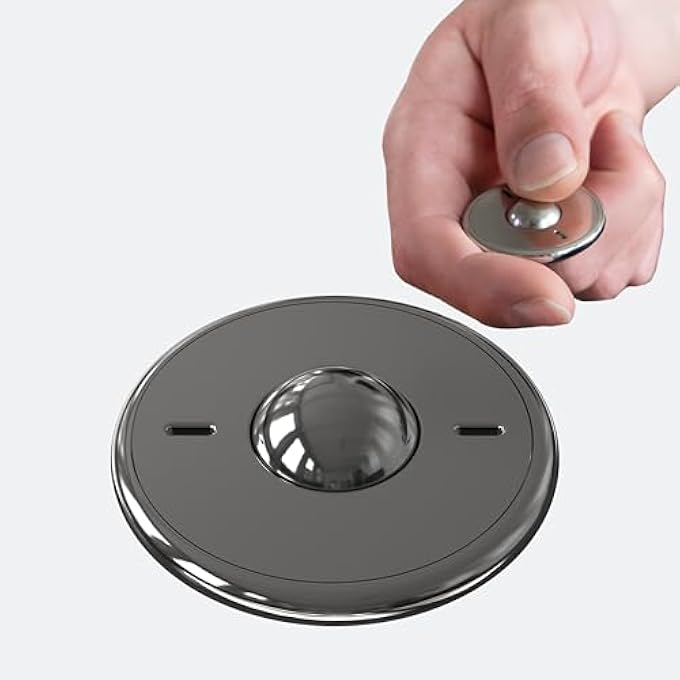 OnO Scroller- Handheld Fidget Toy for Adults | Help Relieve Stress, Anxiety, Tension | Promotes Focus, Clarity | Compact, Portable Design (Scroller Natural SS) - Image 1
