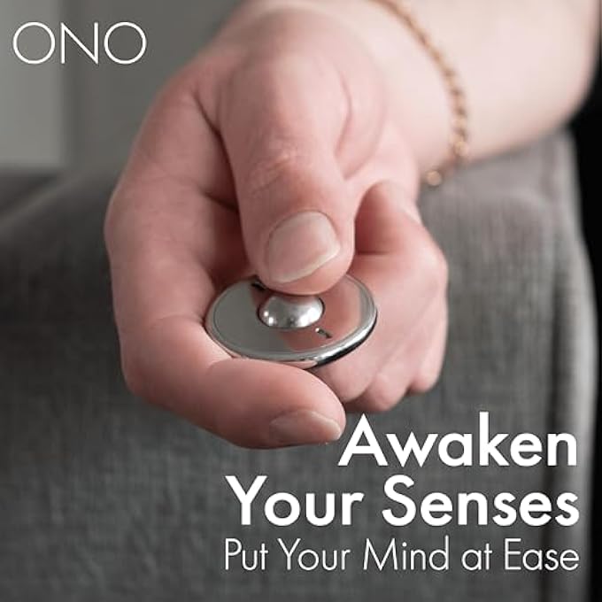 OnO Scroller- Handheld Fidget Toy for Adults | Help Relieve Stress, Anxiety, Tension | Promotes Focus, Clarity | Compact, Portable Design (Scroller Natural SS) - Image 3