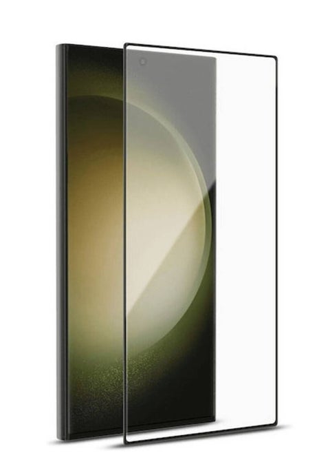 Tempered Glass Screen Protector Full Glue Edge to Edge 9H Hardness Anti Fingerprint Scratch Resistance Glass (Fingerprint work) For Samsung Galaxy S25 Ultra