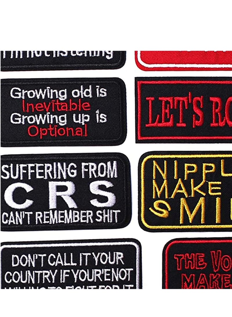 KASTWAVE 15 PCS Assorted Styles Embroidered Iron Patch on Cute Sewing Applique Applique for Jacket Hat Backpack Jeans Sewing Flowers Applique DIY Accessory (15PCS) - Image 2