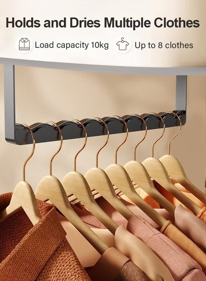 دينكس مجفف ملابس كهربائي محمول قابل للطي والتمدد، بسعة كبيرة، مزود بحقيبة تجفيف وخاصية ضبط الوقت. - Image 3