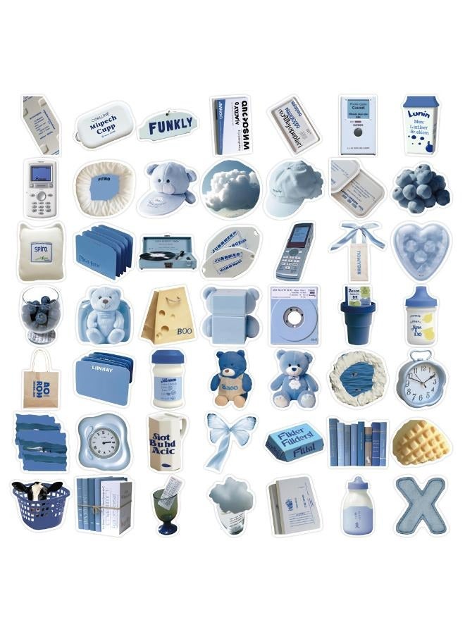 FUNKY 100 Pcs Minimalist Korean Stickers, Laptop Ledger, Water Cup, Ipad Phone Case Decoration, Waterproof Sticker  - Image 5