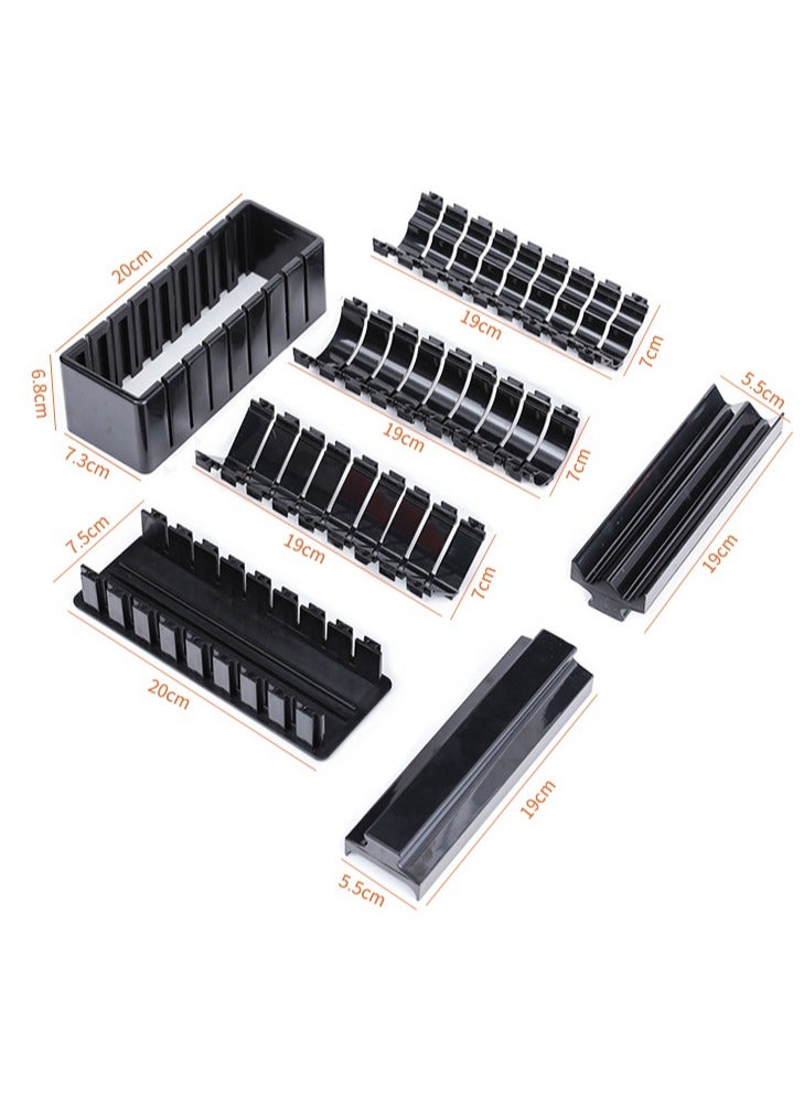 general Multi-functional sushi mold kitchen home rice ball handmade tool set easy to use - Image 4