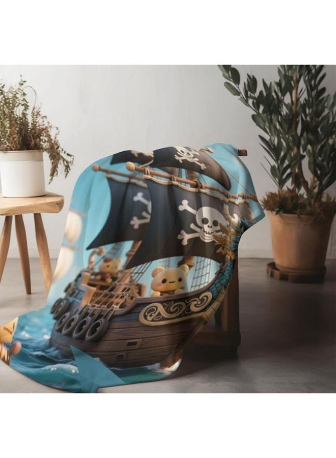 عام بطانية رقيقة من الفانيلا الكرتونية للأطفال والرضع (دافئة ومريحة، ومناسبة للنوم والألعاب) 70 سم * 100 سم - 973 - Image 4