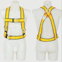 ABS INDUSTRY Safety Belt Harness Half Body Adjustable(Yellow) - Image 2