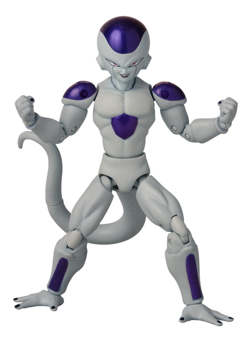 Bandai Dragon Ball Stars Frieza 4th Form Version2 6.5-Inches | Collectible Action Figure | Display Figure | Interchangeable Hands | Perfect Gift for Collectors, Manga & Anime Lovers! - Image 4