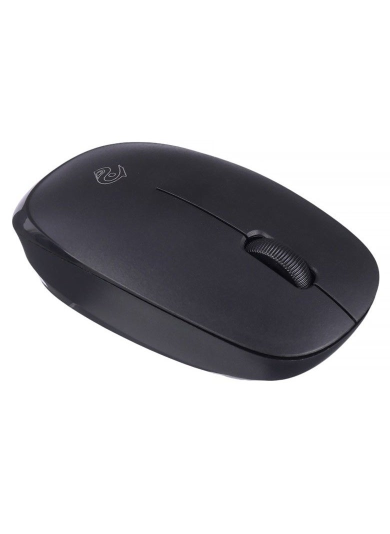 Generic - Rizyue R10 Dual Mode Bluetooth / 2.4G Wireless Mouse Lightweight - 3 Buttons - 1600 DPI - Mini Lightweight Design For Office Business (1x AA Battery incoulded) | Black - Image 1