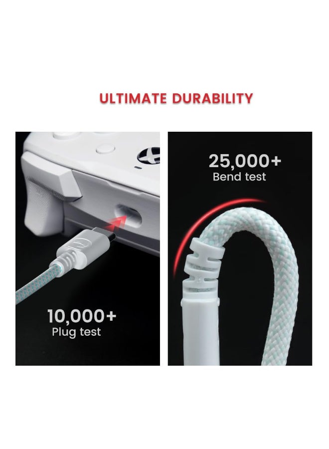 GameSir 3M USB Cable  to USB-C for G7/G7SE/T4 Kaleid White - Image 5