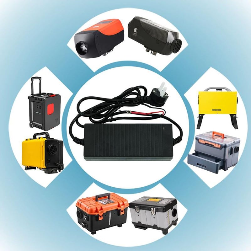 Power Supply for Heater, Plug in Inverter Power Supply, 110 to 12 Volt Converter, for Van Truck Vehicle Camping Road Trip Home Heater RV Camper - Image 4
