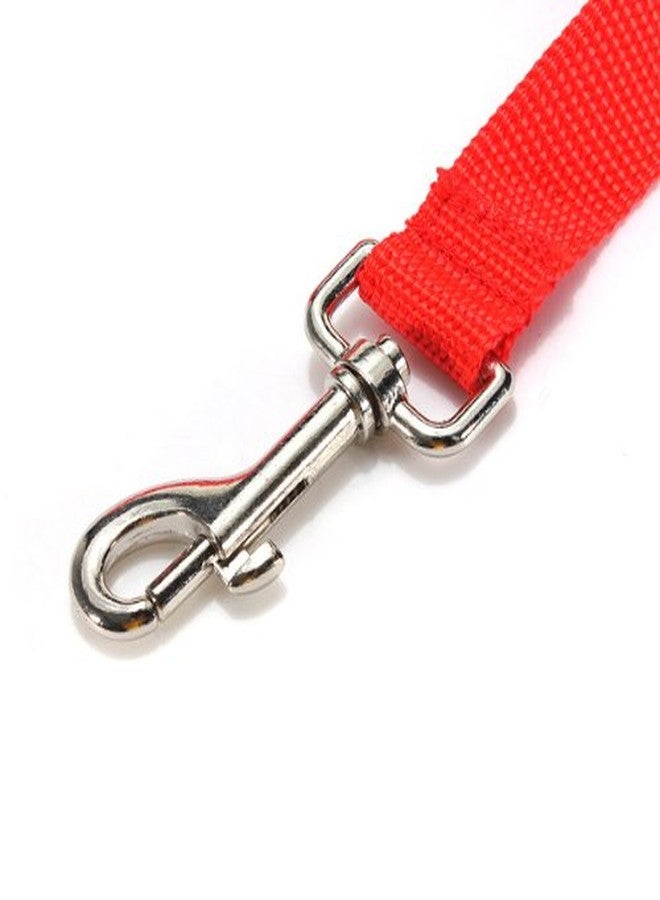Meco 5FT/1.5M Long Leash Dog Obedience Recall Training Agility Lead for Training Play Camping or Backyard (Red) - Image 2
