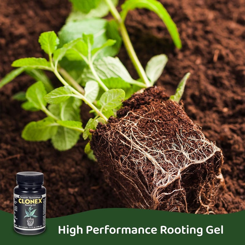 Clonex Rooting Gel - High-Performance Rooting Compound for Plant Cuttings, Contains IBA, Promotes Root Initiation & Development - 15ml - Image 4