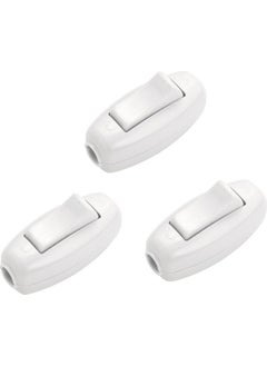 Gae Ara Puar Snap Switch On Off Button White Color 3 Pieces 