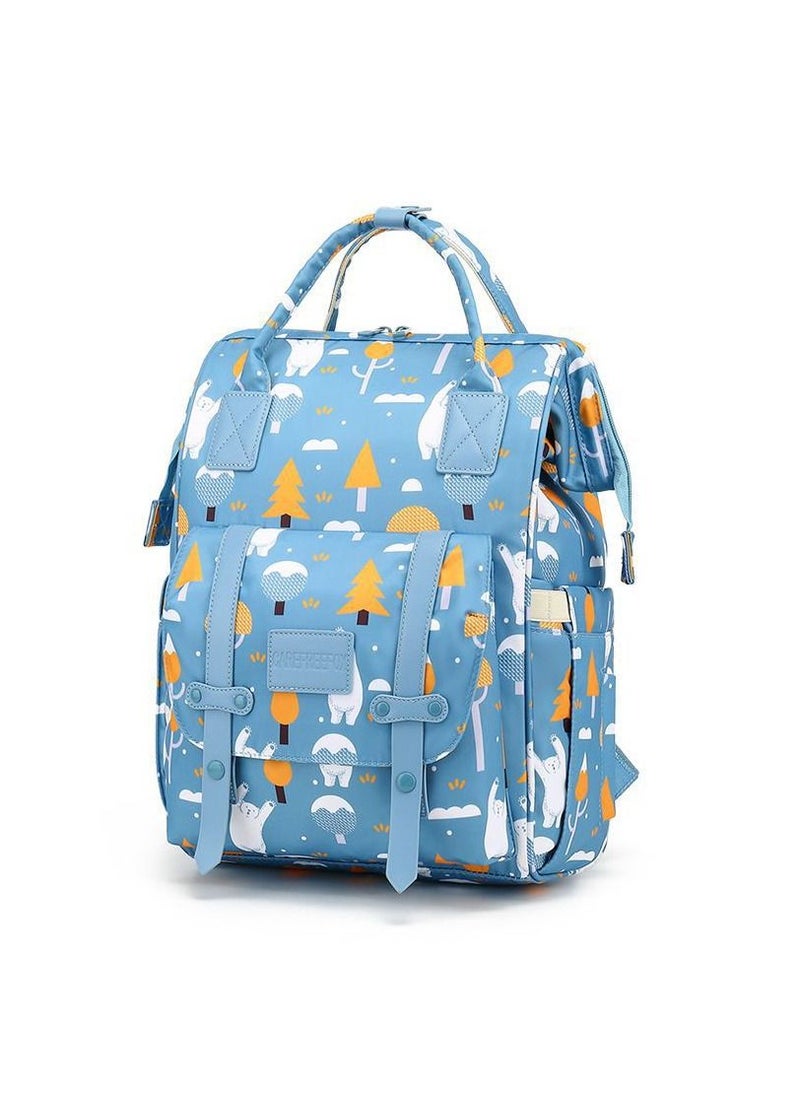 VInedi - Mommy bag multi-functional new fashion shoulder mother and baby bag large capacity going out mommy going out bag mother bag - Image 1
