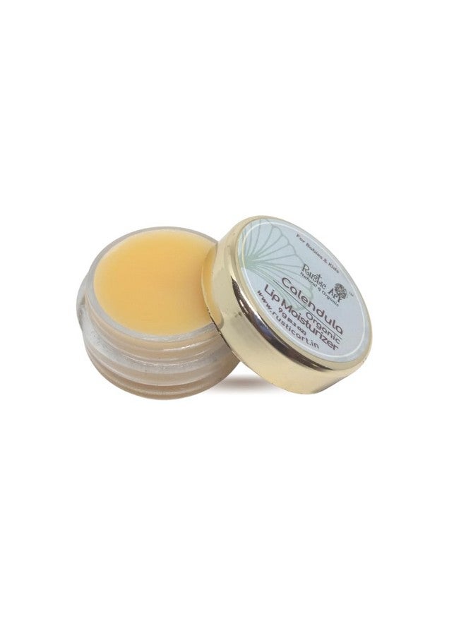 Rustic Art بلسم الشفاه العضوي من رستيك آرت بزهور القطيفة | نباتي | مغذي ومرطب | للنساء والرجال | 9غ - Image 1