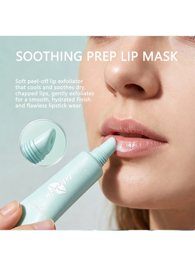lakerain Soothing Prep Lip Mask, Cooling Peel Off Korean Lip Mask, Gentle Exfoliator for Lips, Hygienic & Easy Application, Daily Lip Care, K-Beauty​, 10ml - Image 2