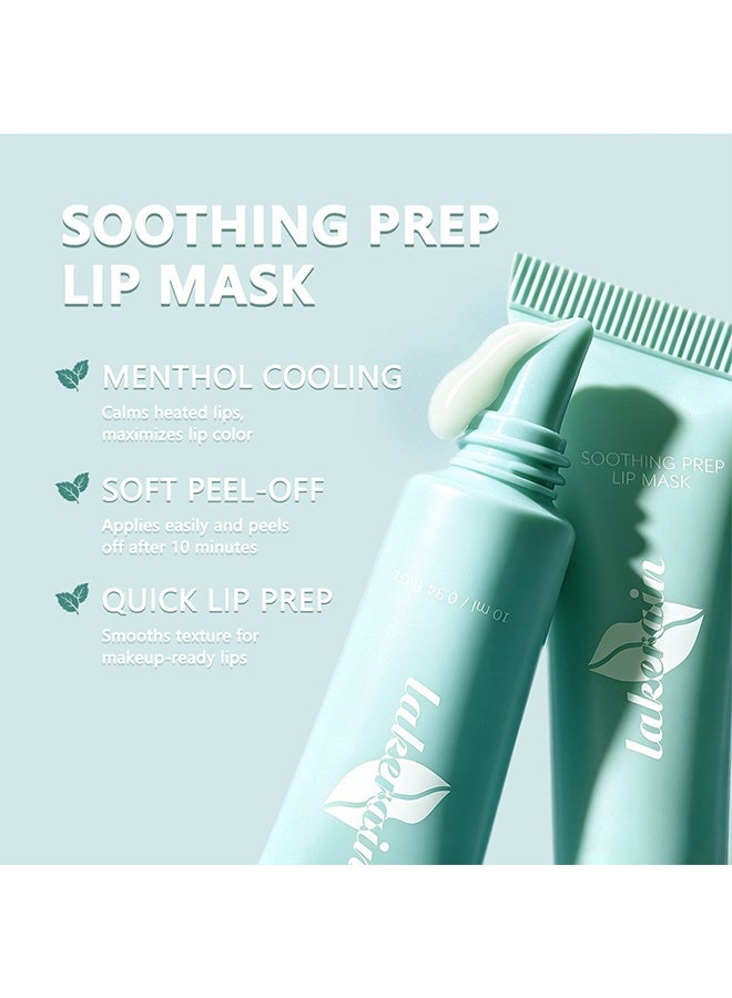 lakerain Soothing Prep Lip Mask, Cooling Peel Off Korean Lip Mask, Gentle Exfoliator for Lips, Hygienic & Easy Application, Daily Lip Care, K-Beauty​, 10ml - Image 4