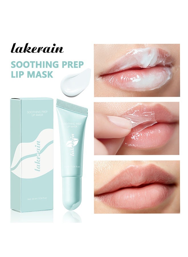lakerain Soothing Prep Lip Mask, Cooling Peel Off Korean Lip Mask, Gentle Exfoliator for Lips, Hygienic & Easy Application, Daily Lip Care, K-Beauty​, 10ml - Image 1