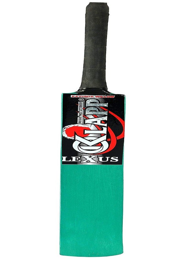 Klapp Lexus Kashmir Willow Cricket Bat 5 (Green) - Image 2