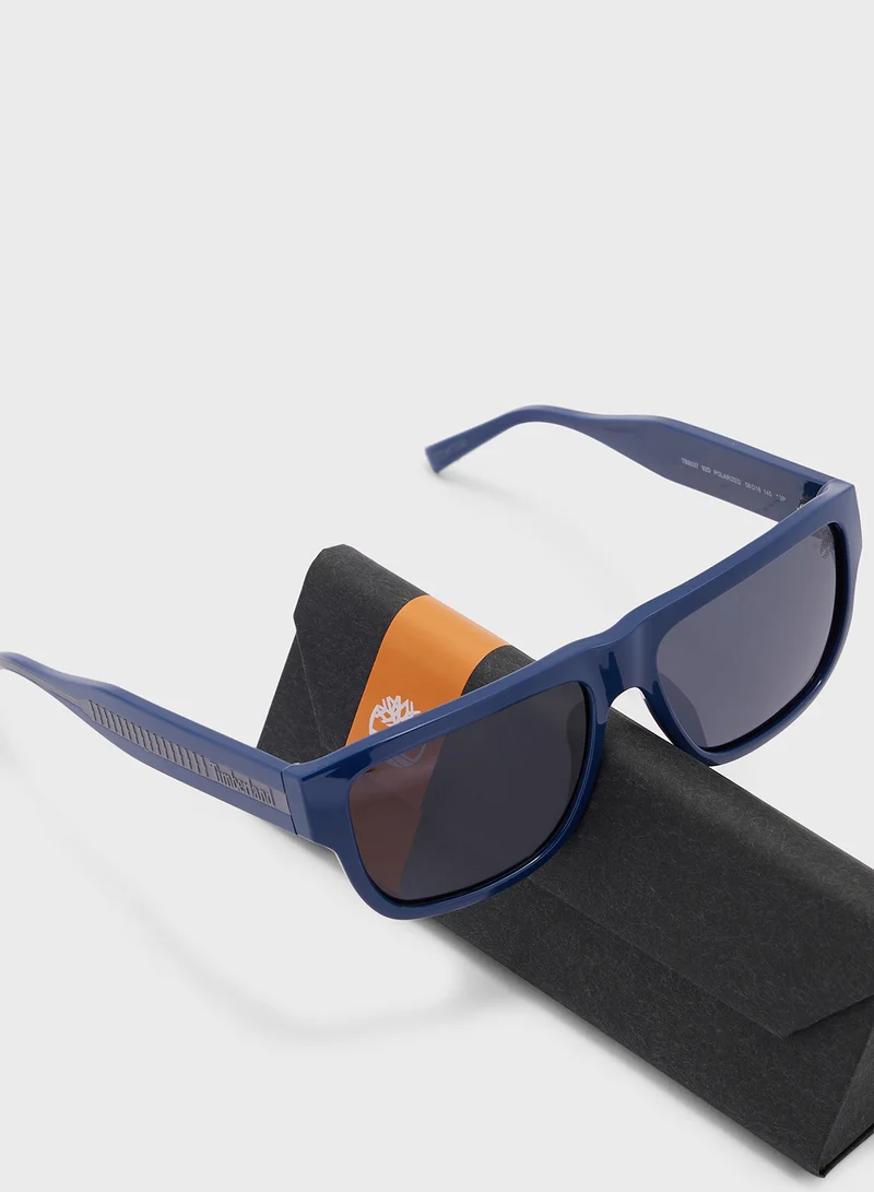 Timberland Uv Protected Wayfarer Polarized  Sunglasses
