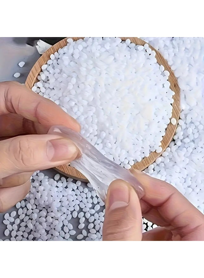 EELHOE Moldable False Teeth White Particles Reusable Non-toxic Temporarily Fill 30ml - Image 3