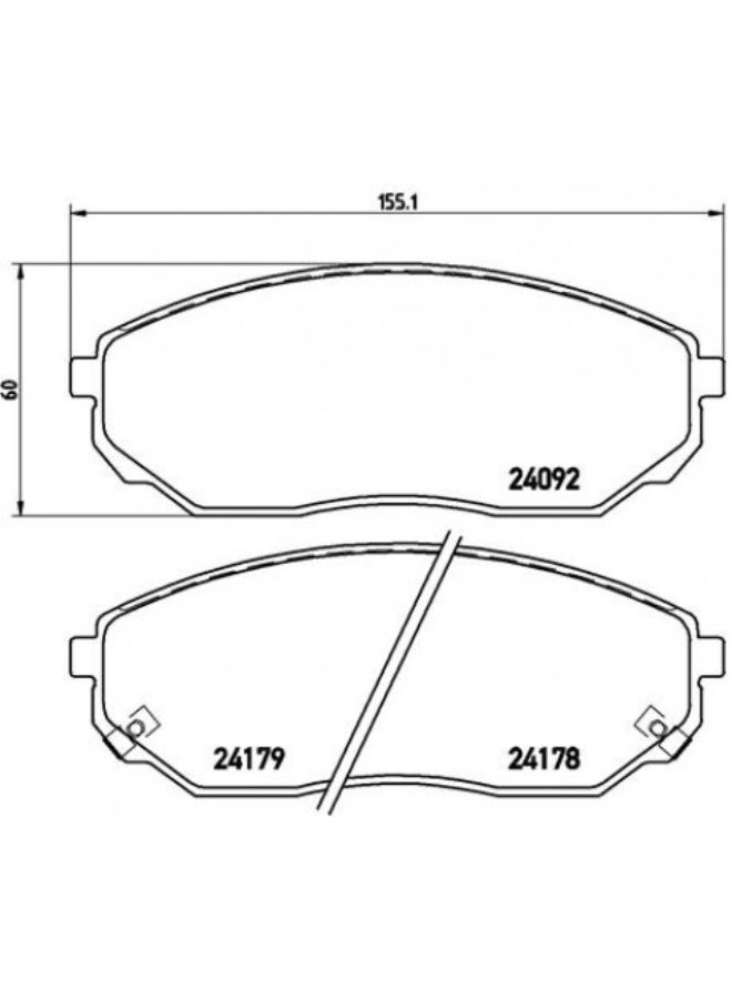 Brake Pad -P 30 019