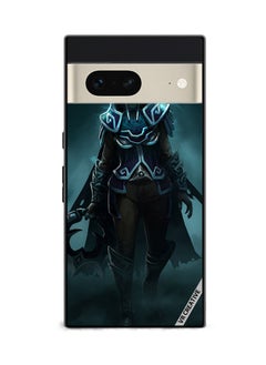 Protective Case Cover For Google Pixel 7 Phantom Assassin, Dark Wraith Set, Dota 2 Design Multicolour