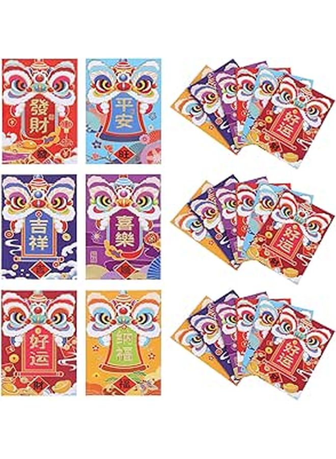 Chinese Red Envelopes 8 1x11 5cm For Lunar New Year Wedding And Lucky Money Gifts - Image 1