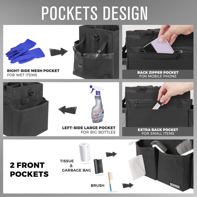 SCAVATA Compact Wearable Cleaning Caddy - Image 2