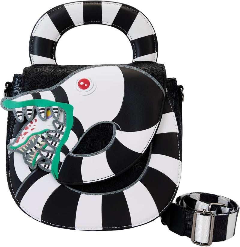 Loungefly Beetlejuice Sandworm Crossbody Bag - Image 1