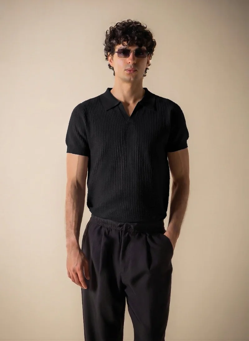 شايبس TEXTURED POLO SHIRT