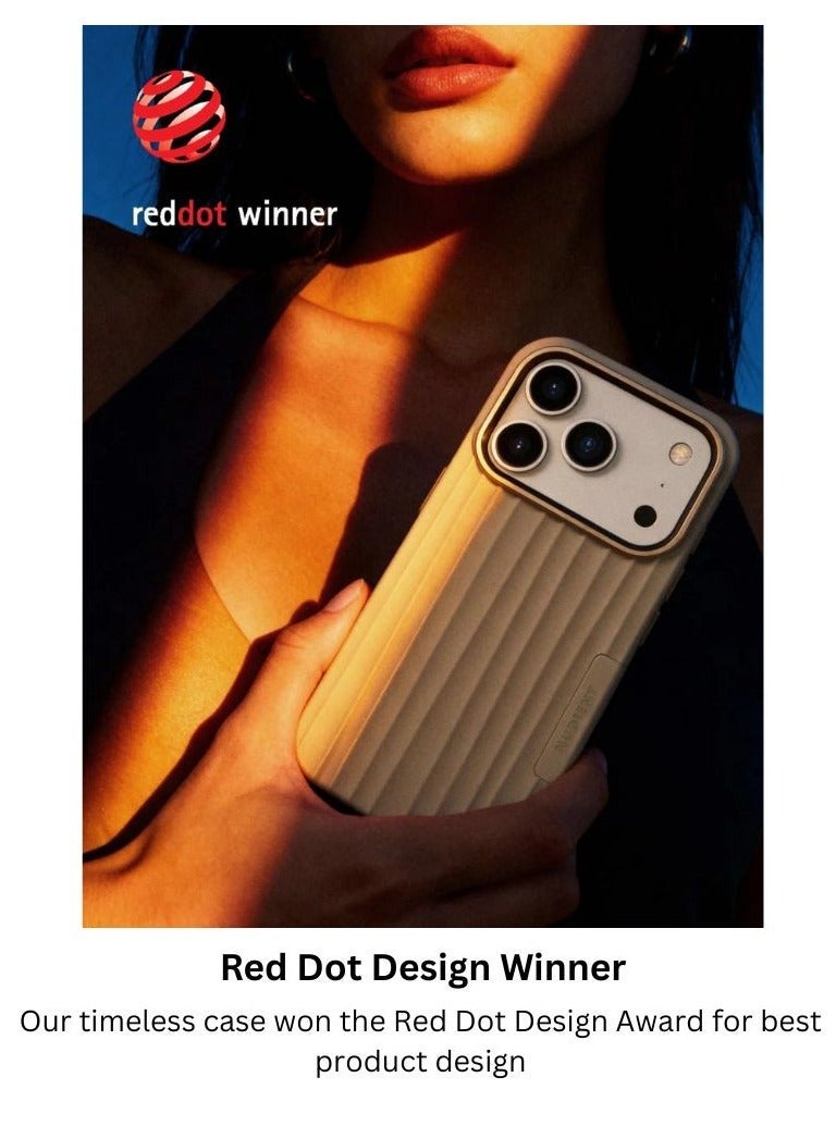 Nudient Bold Case w/ MagSafe for Apple iPhone 17 6.3" | Drop Protection, Shock Absorbing Cover, Smooth Silicon Grip, Slim & LightWeight, Eco-Friendly, Wireless Charging - Chalk White - Image 4