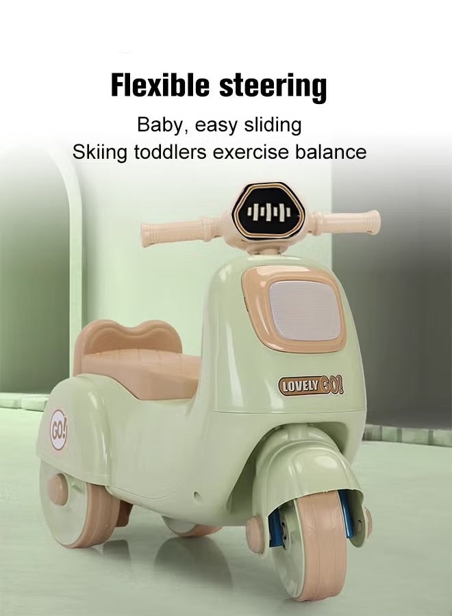 Child Scooter,Kids Walker,Ride On Car For Kids, Pre-School Children Ride On Walker,Sturdy Three-Wheel Design, Indoor & Outdoor Toddler Push Car,Car For Kids Toddlers 1 To 3 Years Boys Girls - Image 4