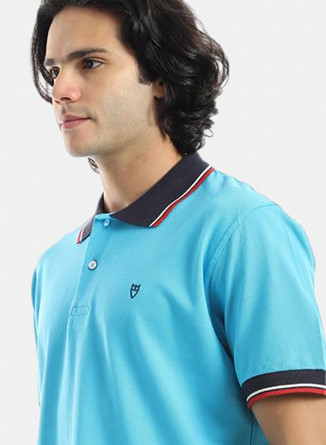 Unique Short Sleeves Pique Polo Tshirt - Image 4
