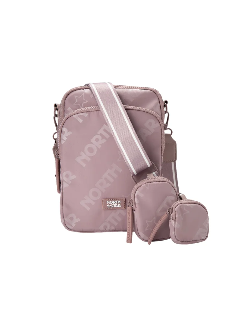 Bata Patterned Sling Bag Pink